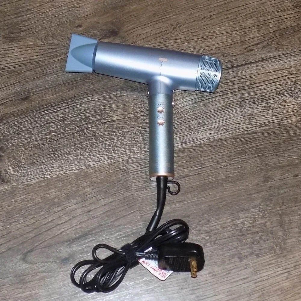 Conair InfinitiPro Digital Hair Dryer Unisex OS Blue Excellent Brushless Motor